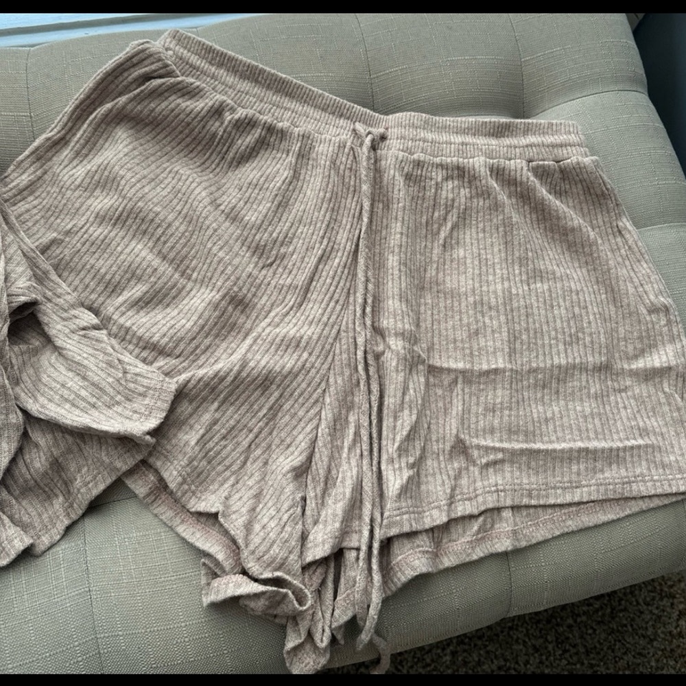 Light pink pajama set- size small